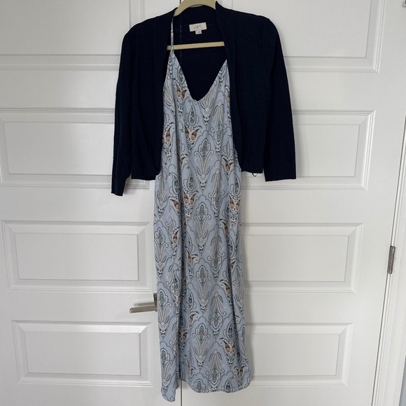 O'Neill Dresses & Skirts - O’Neil Maxi Dress w/ Loft cropped lightweight sweater Size M/L